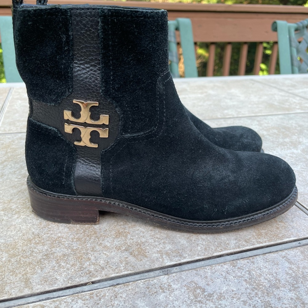Tory Burch Black Ankle Boots - Picture 5 of 13